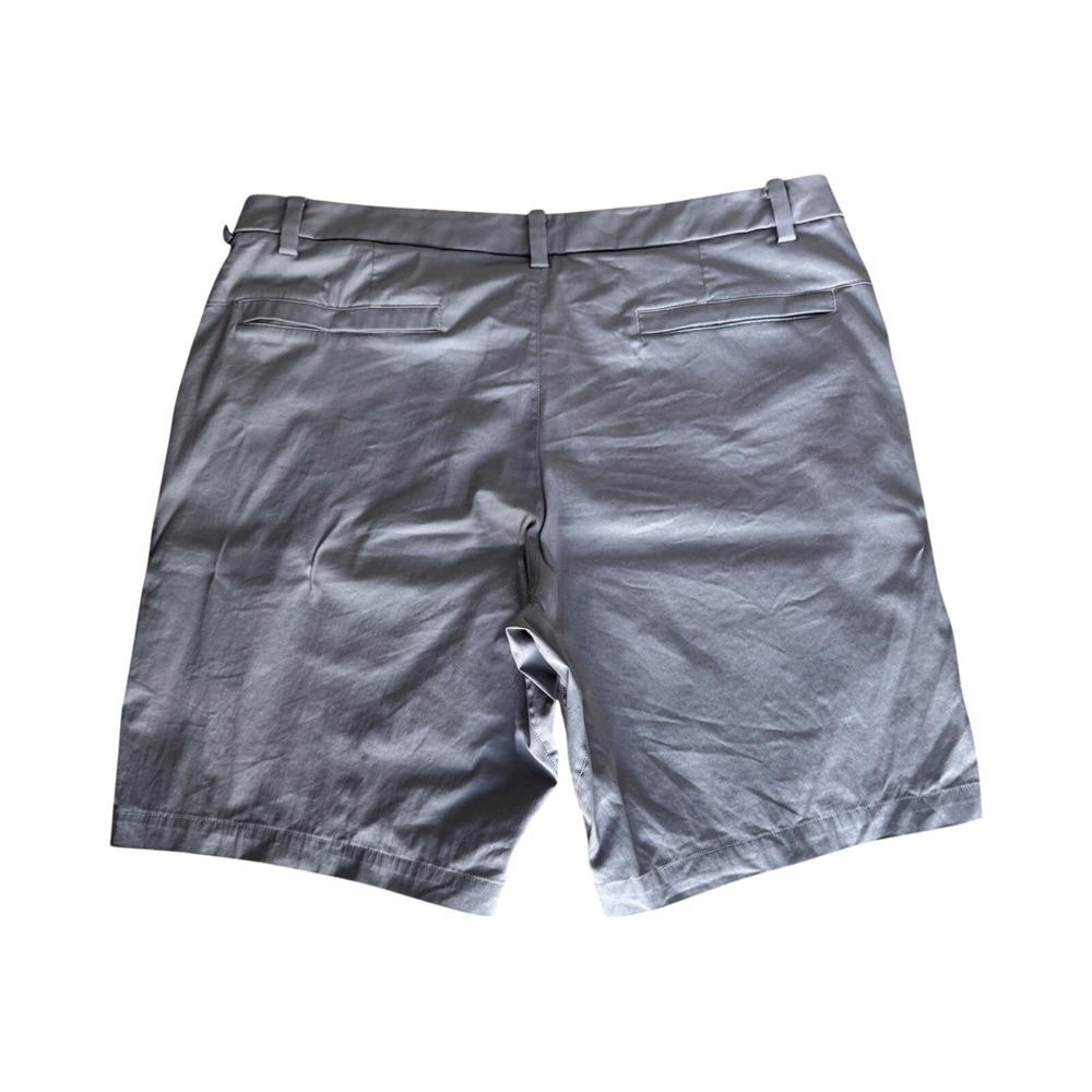 Lululemon Shorts Commission Classic Fit 9" Men 36‎ Steel Blue Gray Warpstreme - Picture 2 of 6